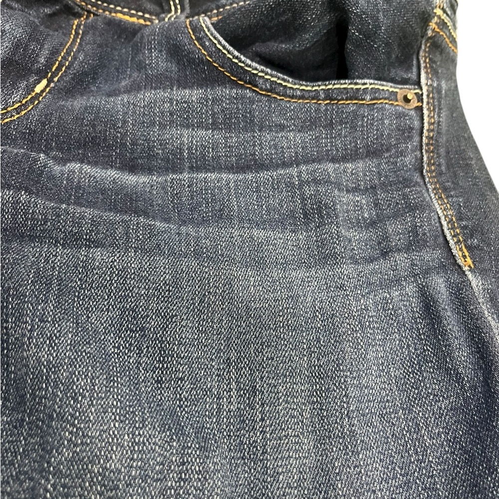 American Eagle Denim Y2K Slim Bootcut Dark Jeans Low Rise 29X31 - Picture 8 of 10